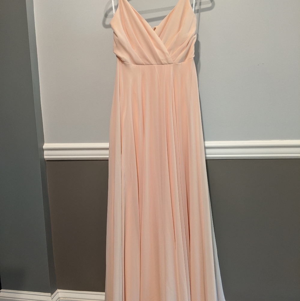 Lulu's All About Love Blush Pink Maxi Dress